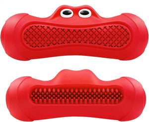 Unleash Joy with the Vocal Rugby Pet Natural Rubber Chew Teething Toy